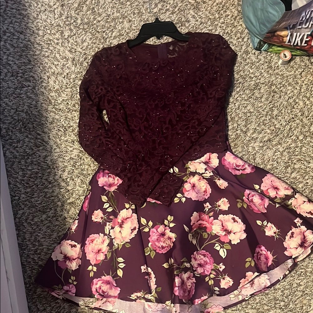 Two Piece Semi-Formal skirt/top. Homecoming